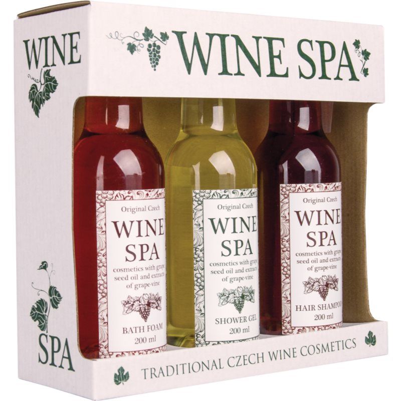 Bohemia Gifts & Cosmetics Wine Spa lahjasetti (Naisille)