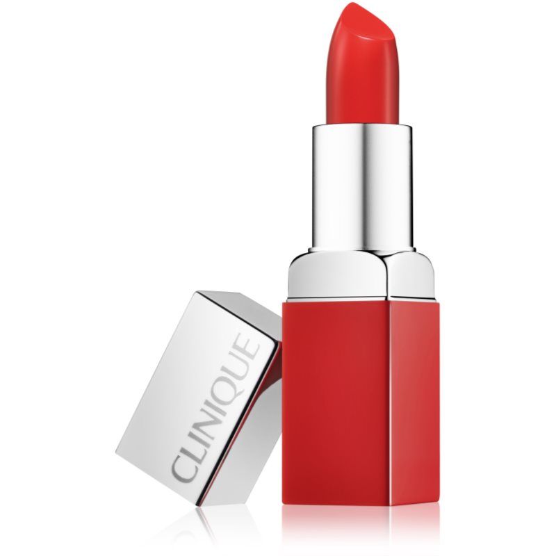 Clinique Pop™ Matte Lip Colour + Primer mattahuulipuna + pohjustustuote 2in1 sävy 03 Ruby Pop 3,9 g