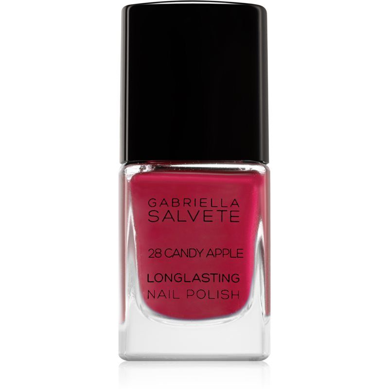 Gabriella Salvete Longlasting Enamel pitkäkestoinen kynsilakka voimakas kiilto sävy 28 Candy Apple 11 ml