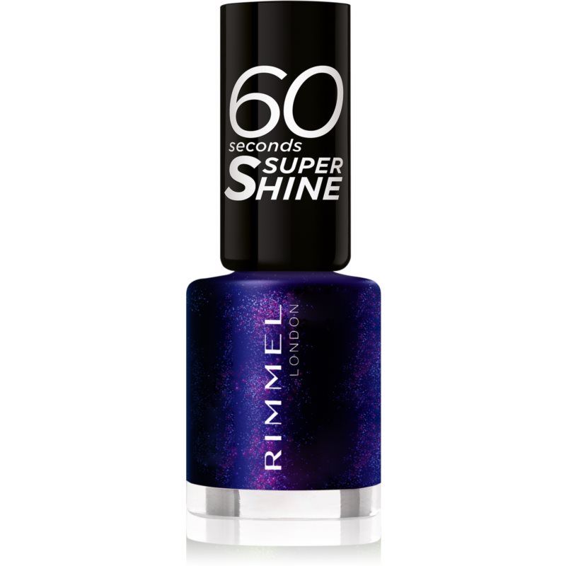 Rimmel 60 Seconds Super Shine kynsilakka sävy 563 Midnight Rush 8 ml