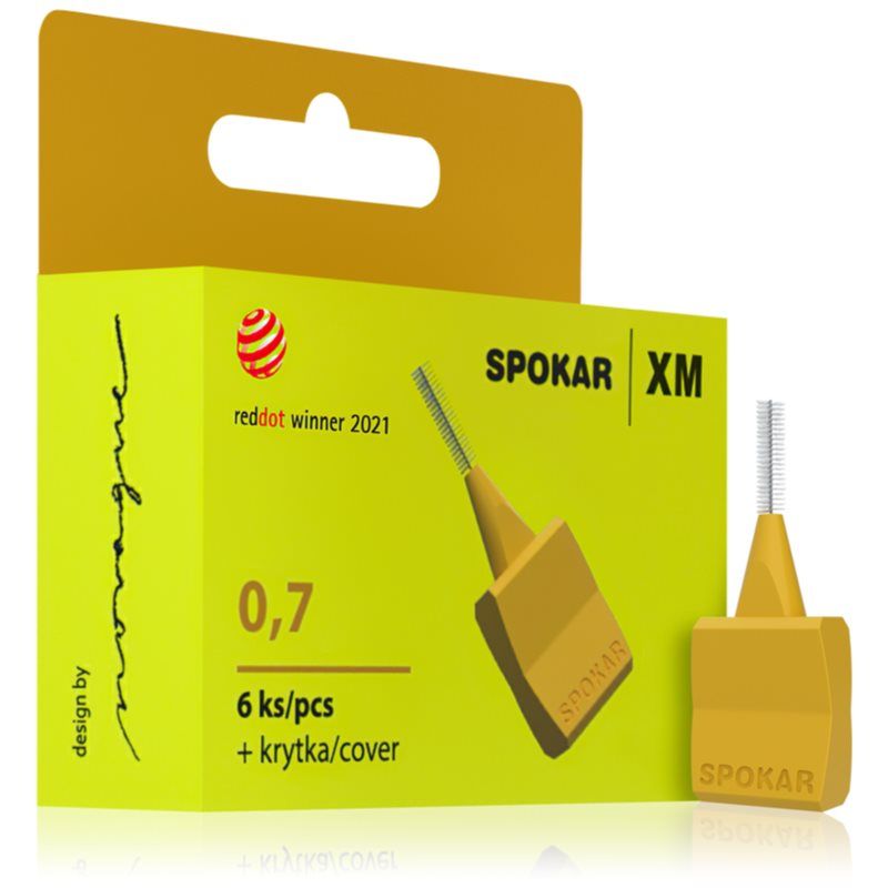 Spokar XM hammasväliharjat 0,7 mm 6 kpl