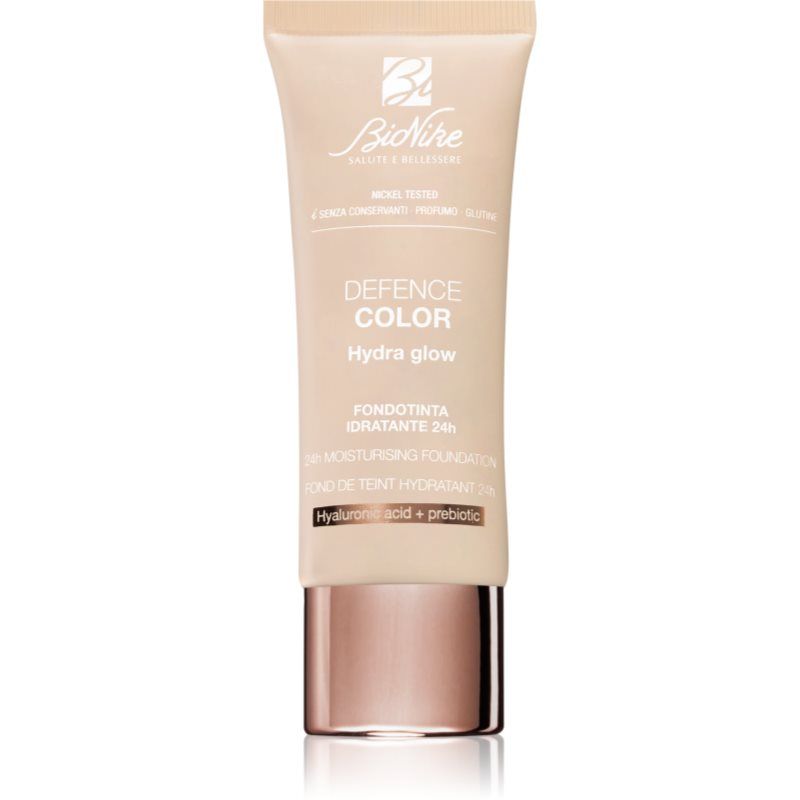 BioNike Color Hydra Glow kosteuttava meikkivoide pitkäkestoinen vaikutus sävy 103 Sable 30 ml