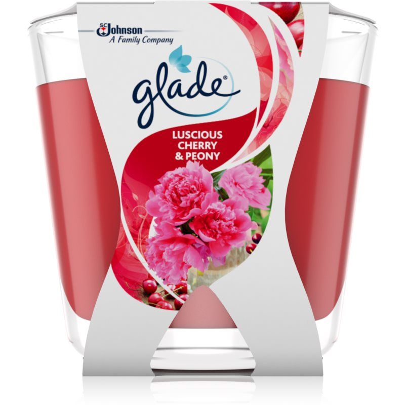 GLADE Luscious Cherry & Peony tuoksukynttilä 70 g