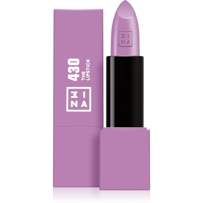3INA The Lipstick huulipuna sävy 430 Cold Purple 4,5 g