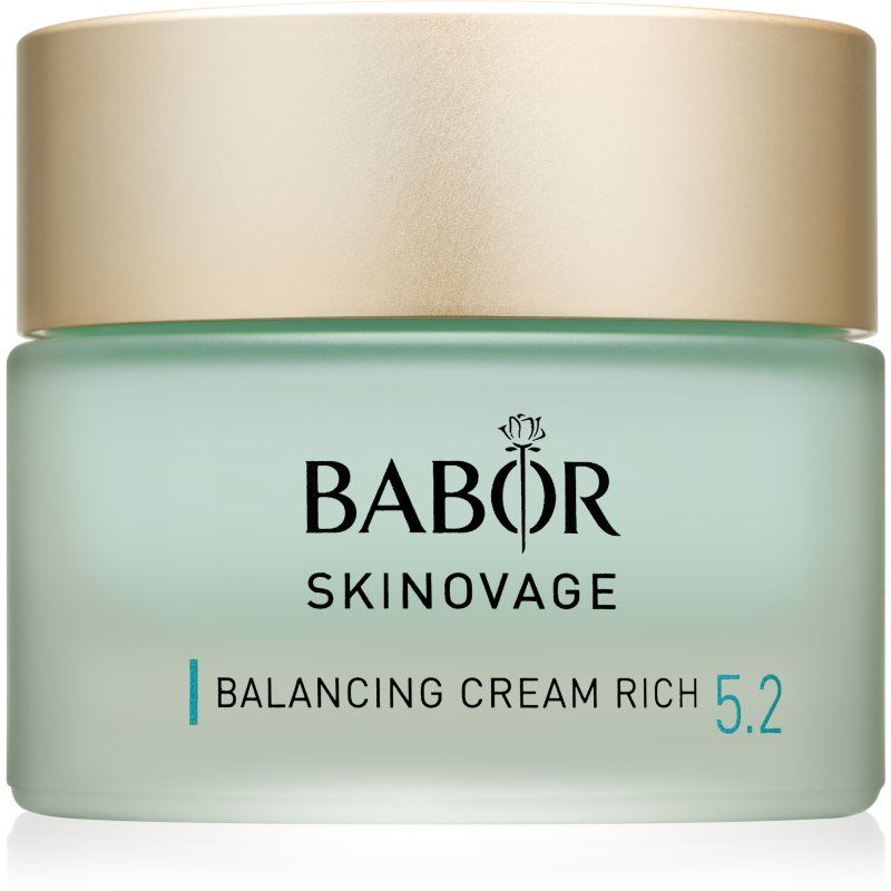 BABOR Skinovage Balancing Cream Rich ravitseva ja kosteuttava voide rasvoittuvalle ja sekaiholle 50 ml
