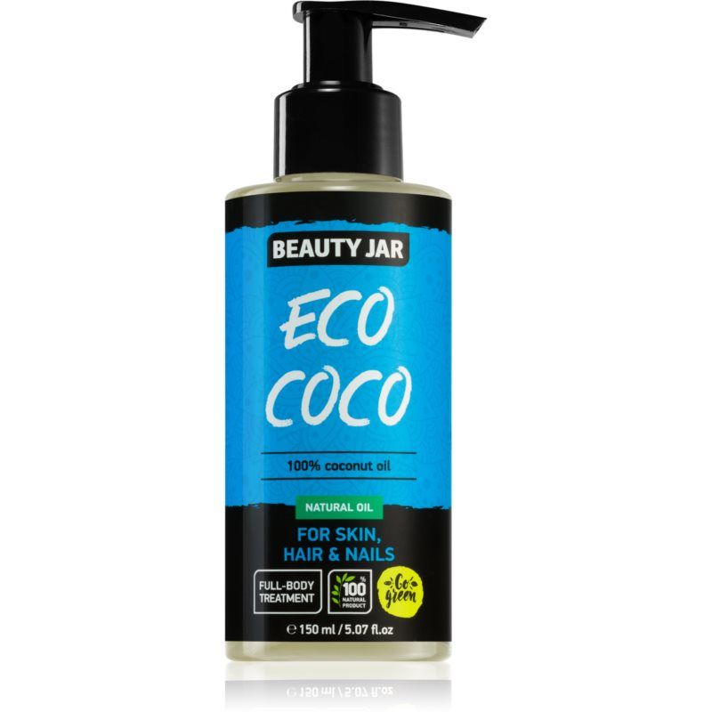 Beauty Jar Eco Coco kookosöljy vartalolle ja hiuksille 150 ml