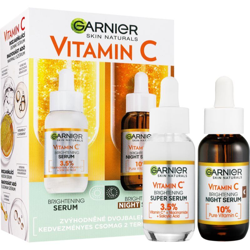Garnier Skin Naturals Vitamin C ihonhoitosetti 2 x 30 ml