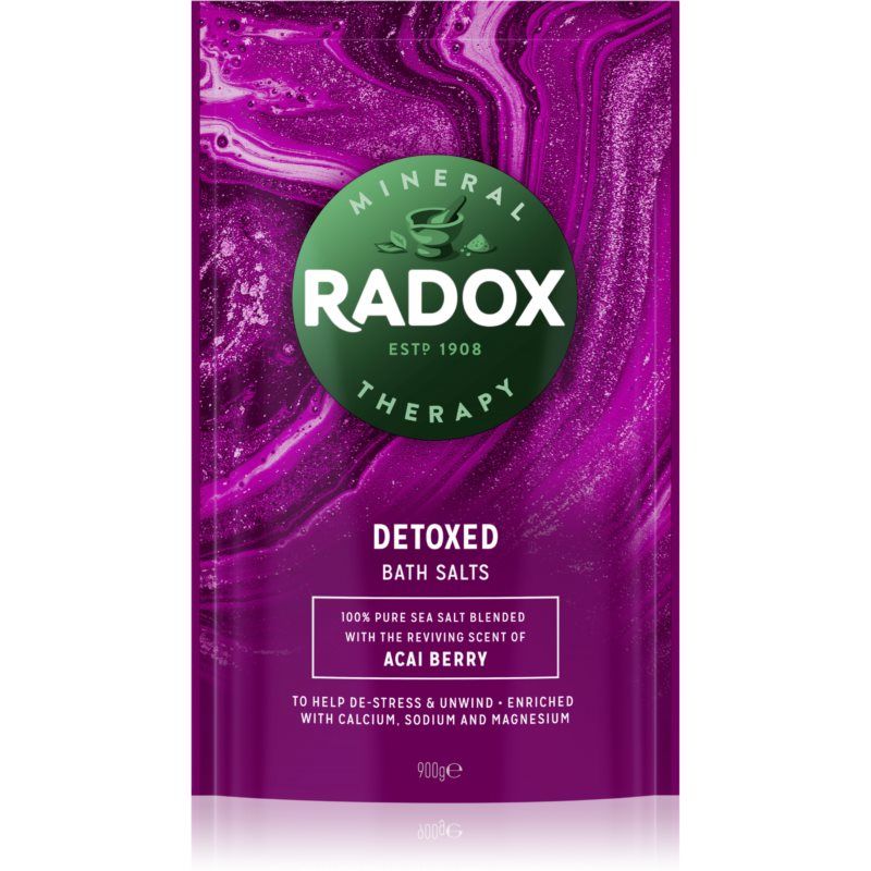 Radox Detox kylpysuola detox-vaikutus 900 g