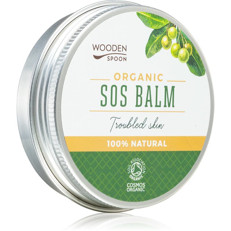 WoodenSpoon Organic SOS-balsami kuivalle ja vaurioituneelle iholle 60 ml