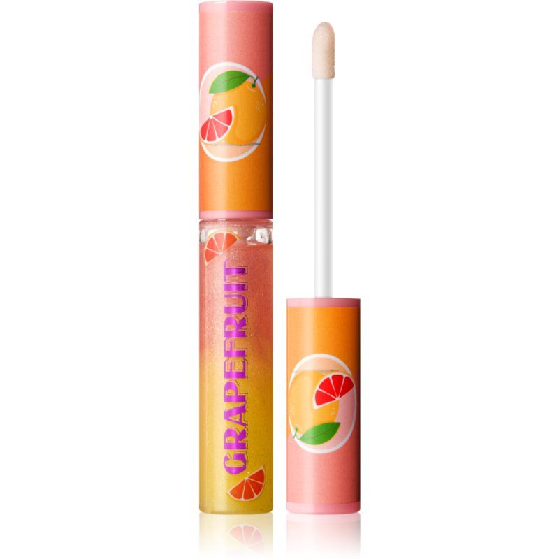 I Heart Revolution Fruity Grapefruit Fizz kimalteleva huulikiilto tuoksuva Grapefruit 7 ml
