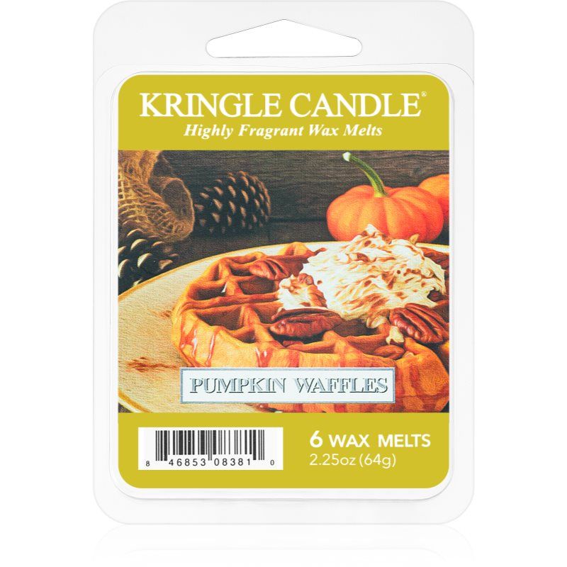 Kringle Candle Pumpkin Waffles tuoksuvaha 64 g