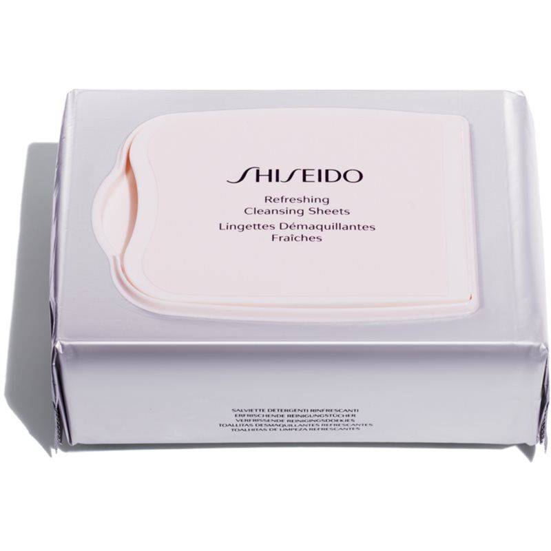 Shiseido Generic Skincare Refreshing Cleansing Sheets meikinpoistopyyhkeet syväpuhdistukseen 30 kpl