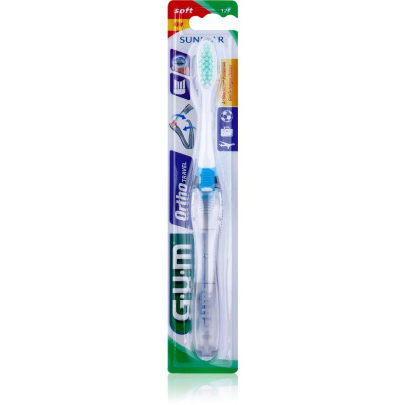 G.U.M Ortho-Travel hammasharja soft 1 kpl