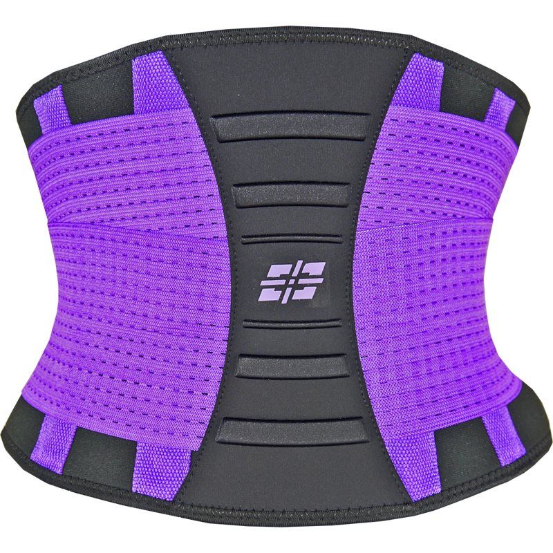 Power System Waist Shaper hoikentava ja muotoileva vyö väri Purple, L/XL (72 - 88 cm) 1 kpl