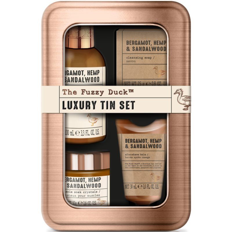 Baylis & Harding The Fuzzy Duck Bergamot, Hemp & Sandalwood joululahjasetti (miehille)