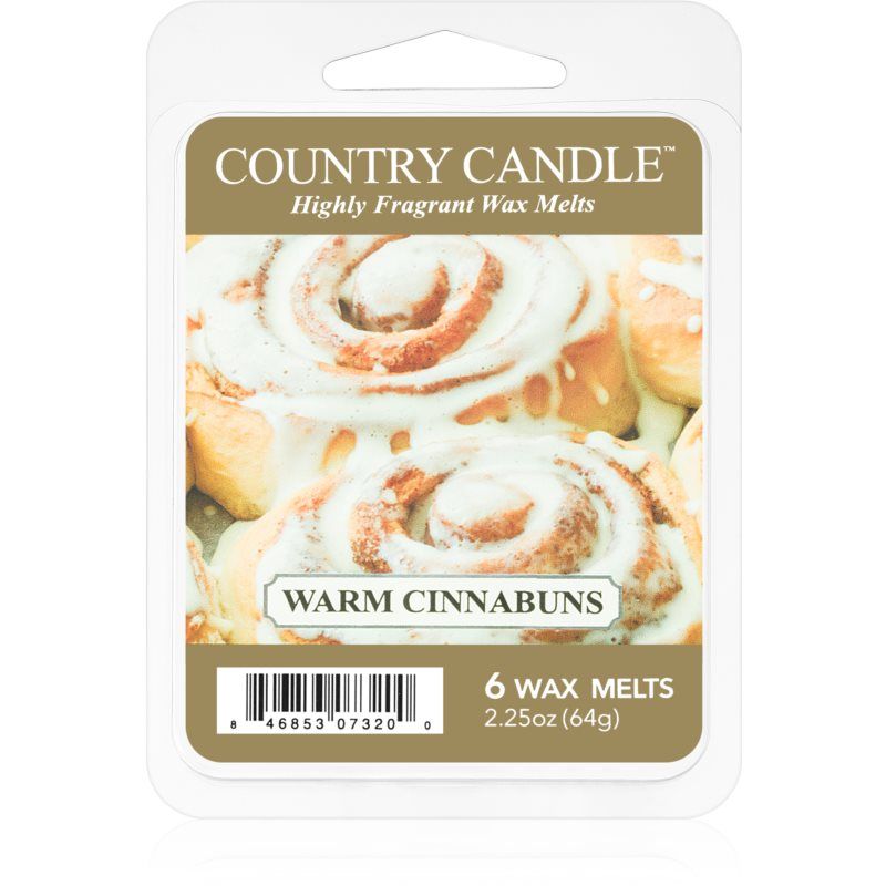 Country Candle Warm Cinnabuns tuoksuvaha 64 g