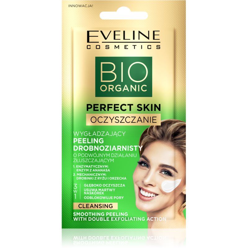 Eveline Cosmetics Perfect Skin Double Exfoliation silottava kuorinta 2in1 8 ml