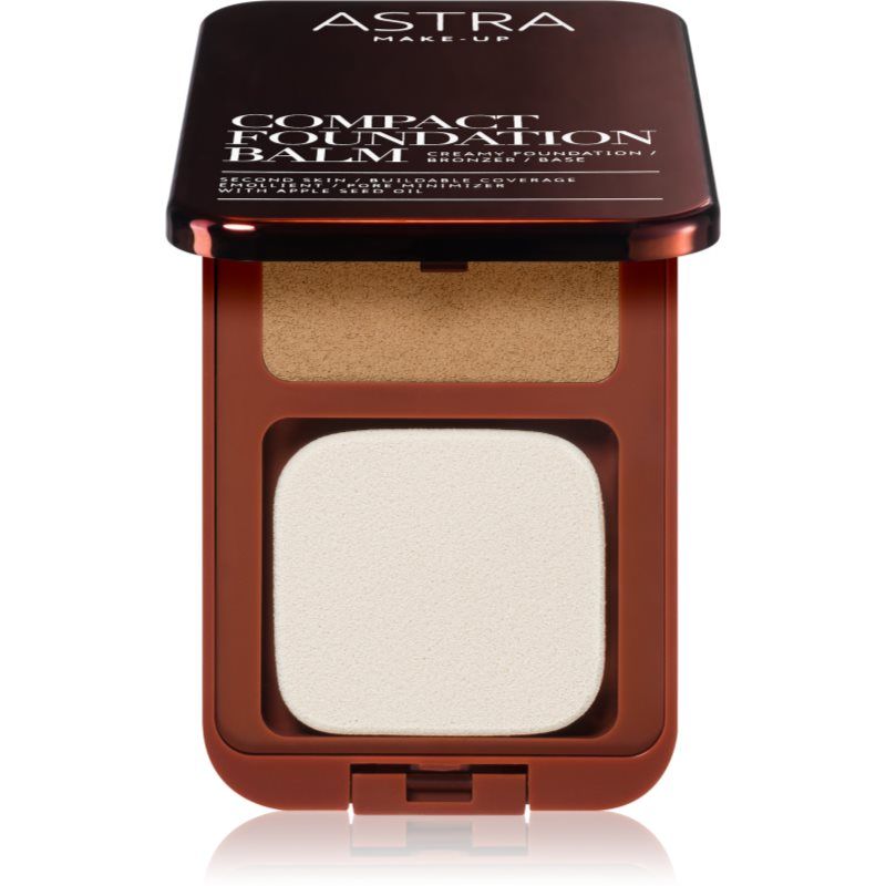 Astra Make-up Compact Foundation Balm kompakti voidemainen meikkivoide sävy 04 Medium 7,5 g