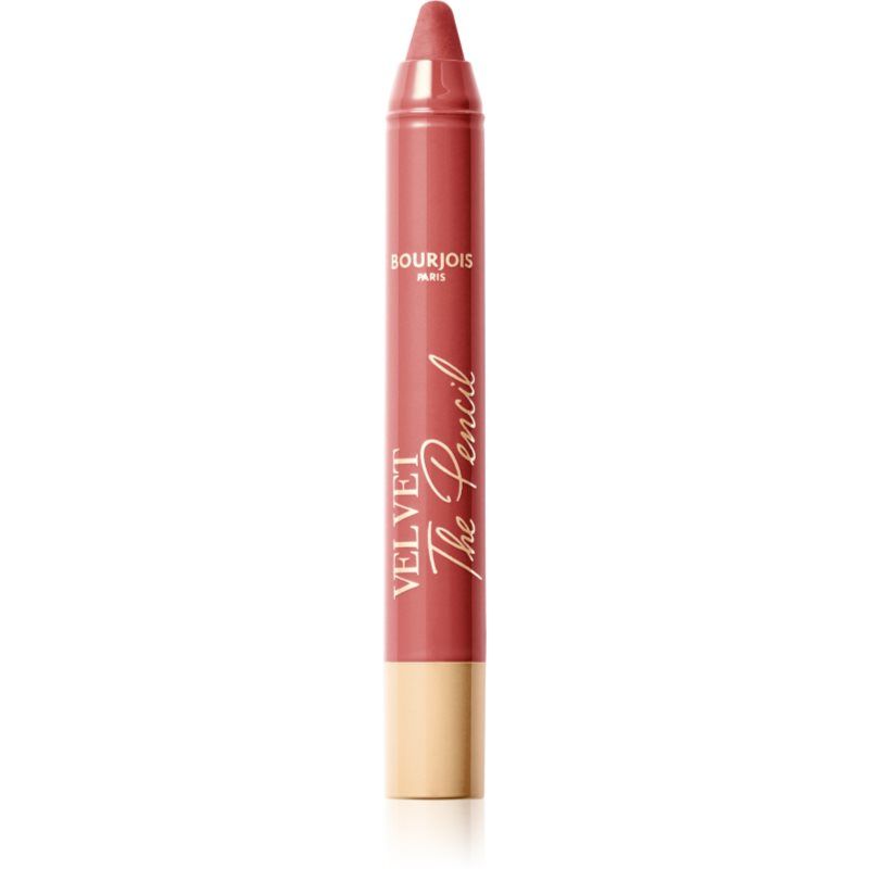 Bourjois Velvet the Pencil huulipunakynä antaa mattavaikutelman sävy 04 Less is Brown 1,8 g