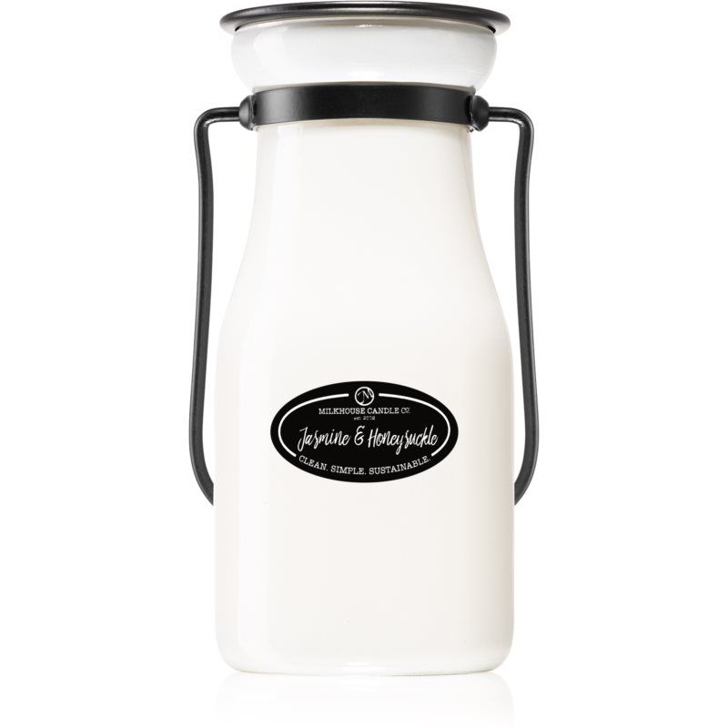Milkhouse Candle Co. Creamery Jasmine & Honeysuckle tuoksukynttilä Milkbottle 227 g