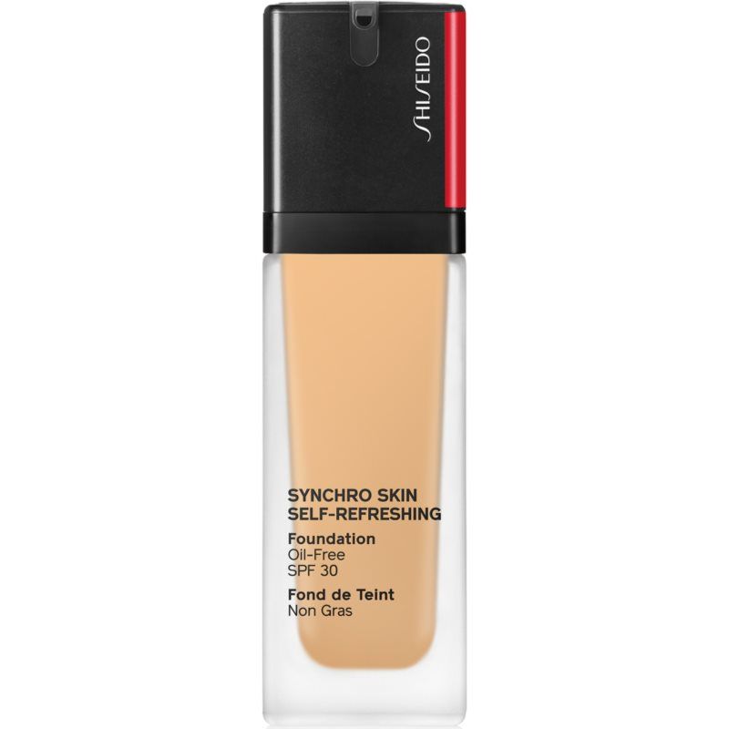 Shiseido Synchro Skin Self-Refreshing Foundation Pitkäkestoinen Meikkivoide SPF 30 Sävy 320 Pine 30 ml