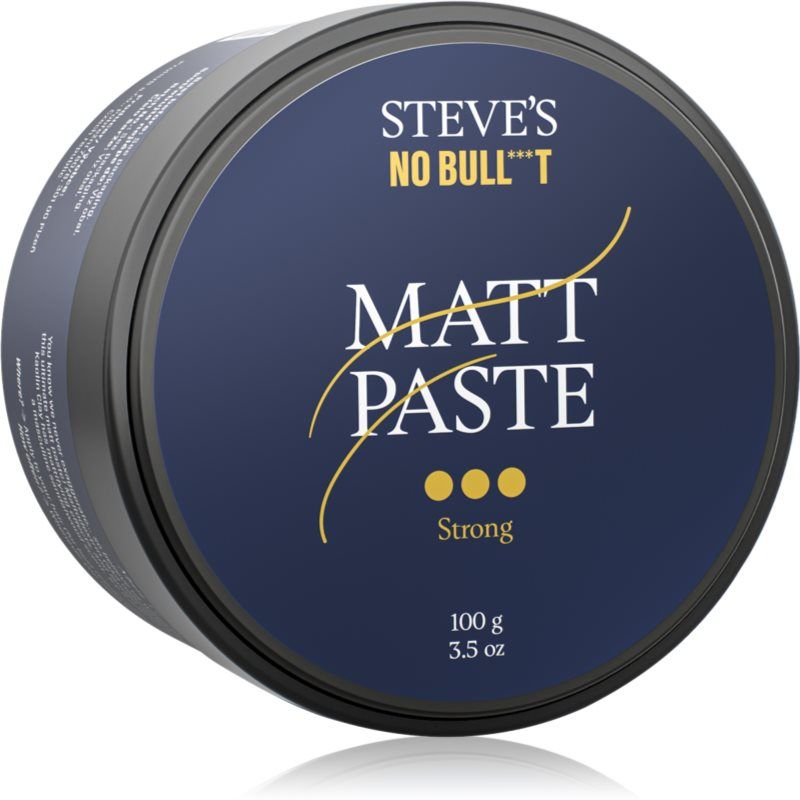 Steve's Hair Paste Strong mattapinnan antava muotoilutahna Sandalwood 100 g