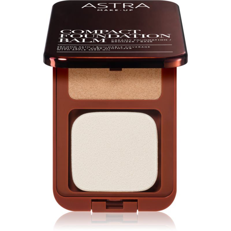 Astra Make-up Compact Foundation Balm kompakti voidemainen meikkivoide sävy 03 Light/Medium 7,5 g