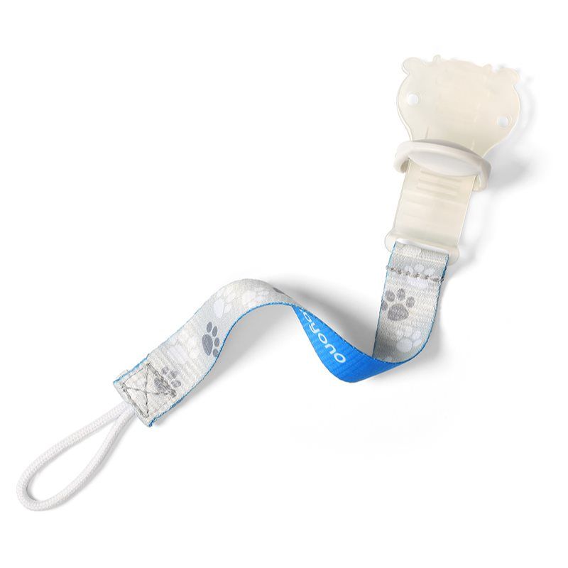 BabyOno Pacifier Holder tuttiklipsi syntymästä lähtien Blue 1 kpl