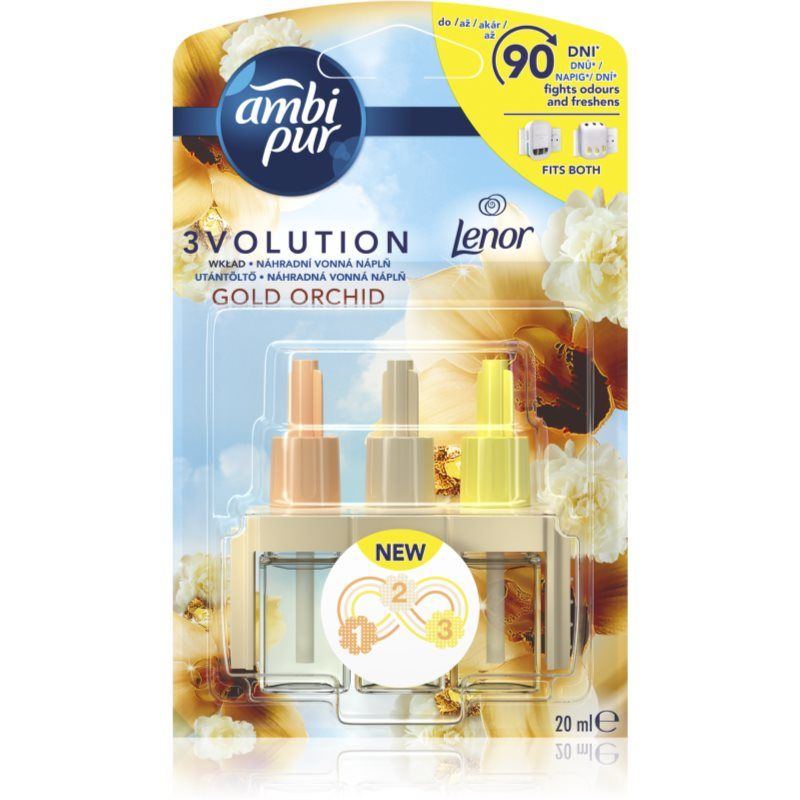 AmbiPur 3volution Gold Orchid täyttöpakkaus 20 ml
