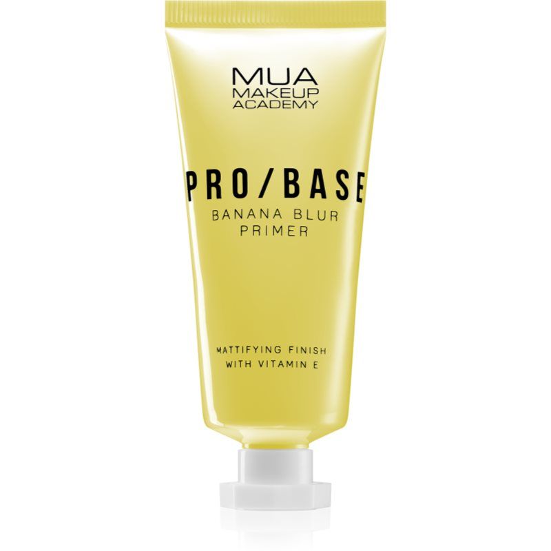 MUA Makeup Academy PRO/BASE Banana Blur kosteuttava meikinpohjustusvoide 30 ml