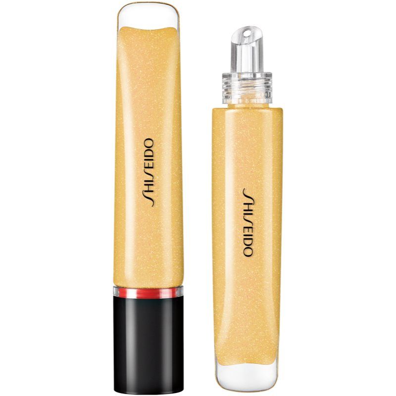 Shiseido Shimmer GelGloss kimalteleva huulikiilto kosteuttava vaikutus sävy 01 Kogane Gold 9 ml