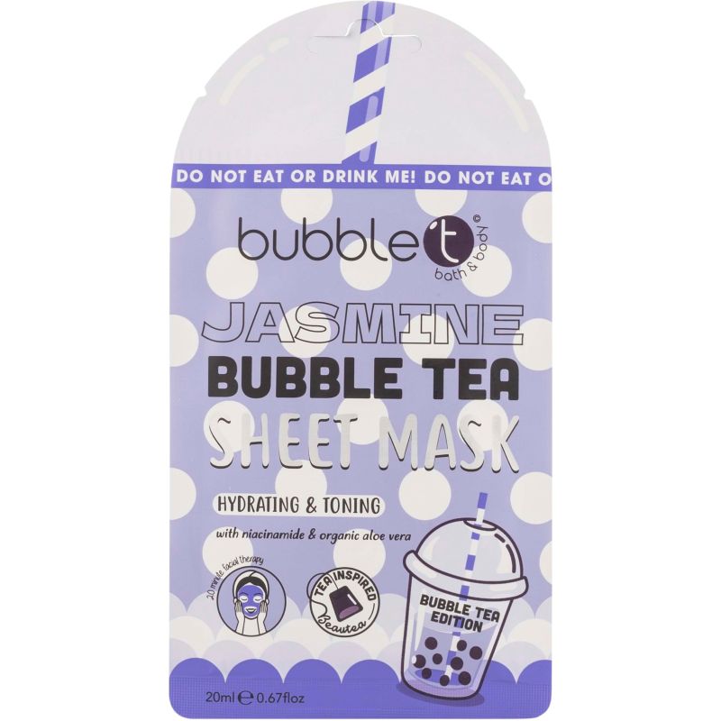 BubbleT Bubble Tea Sheet Mask  Jasmine