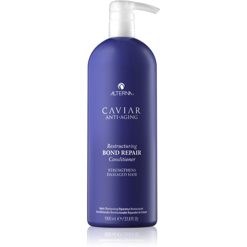 Alterna Caviar Anti-Aging Restructuring Bond Repair uudistava hoitoaine hauraille hiuksille 976 ml
