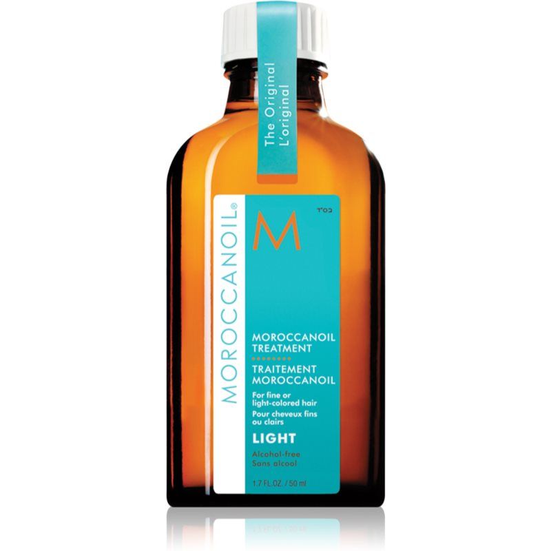 Moroccanoil Treatment Light öljy hennoille ja värjätyille hiuksille 50 ml