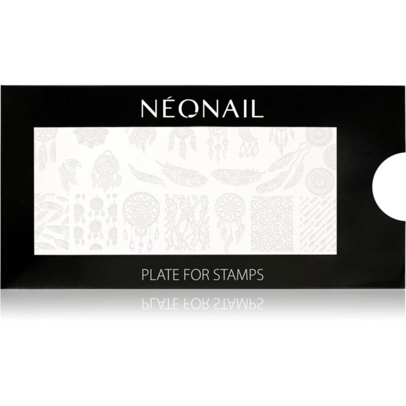NEONAIL Stamping Plate sabluunat kynsiin tyyppi 04 1 kpl