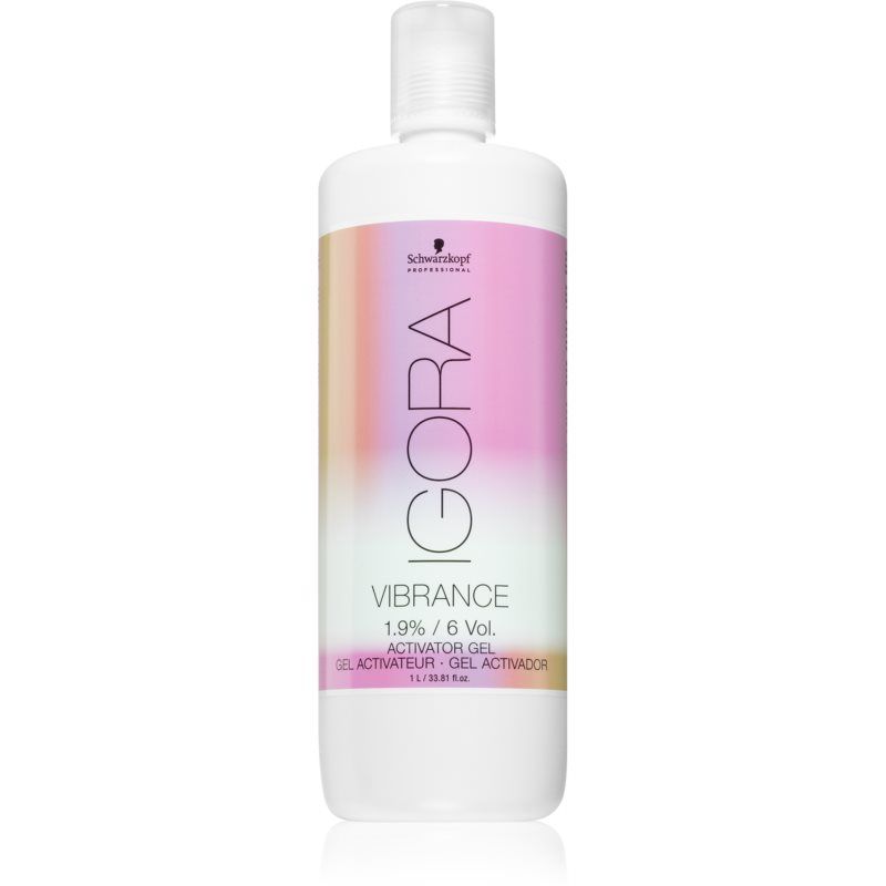 Schwarzkopf Professional IGORA Vibrance kehite-emulsio geelimäinen rakenne 1,9% / 6 Vol. 1000 ml
