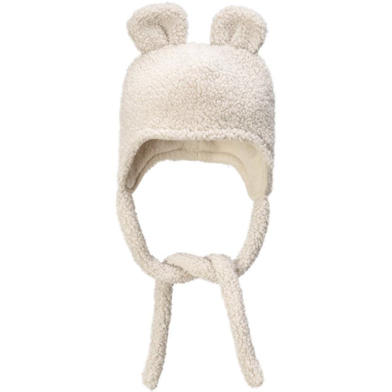 T-TOMI TEDDY Cap Cream hattu 0-3 months (33-36 cm) 1 kpl