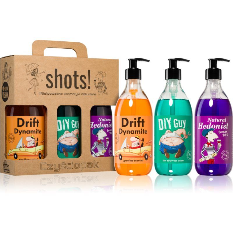 LaQ Shots! Drift Dynamite & DIY Guy & Natural Hedonist joululahjasetti