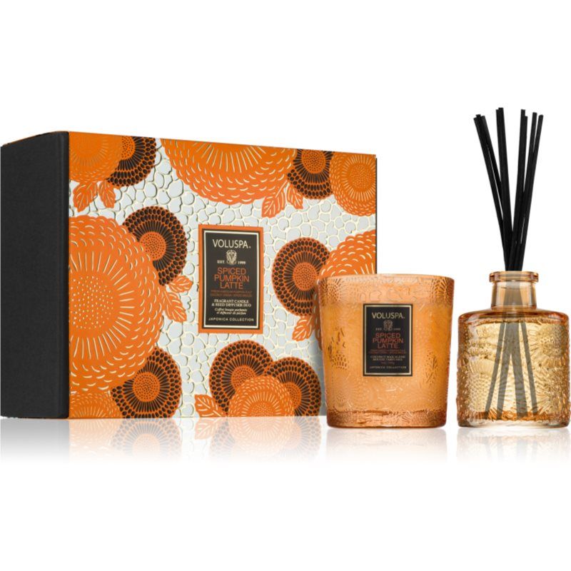 VOLUSPA Japonica Holiday Spiced Pumpkin Latte lahjasetti 1 kpl