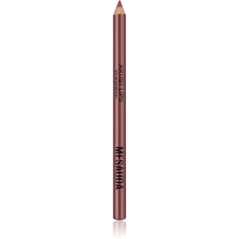 Mesauda Milano Artist Lips huultenrajauskynä sävy 102 Rosewood 1,14 g