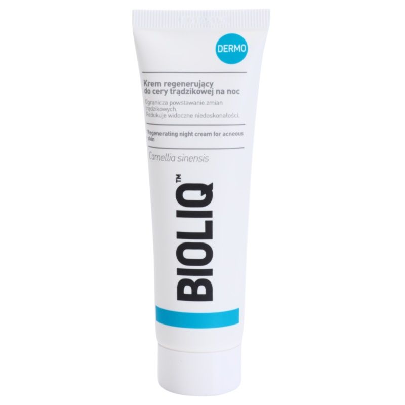 Bioliq Dermo elvyttävä yövoide akneiholle 50 ml