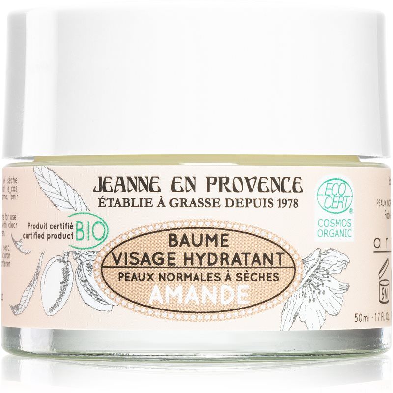 Jeanne en Provence BIO Almond syväkosteuttava balsami luomulaatua 50 ml