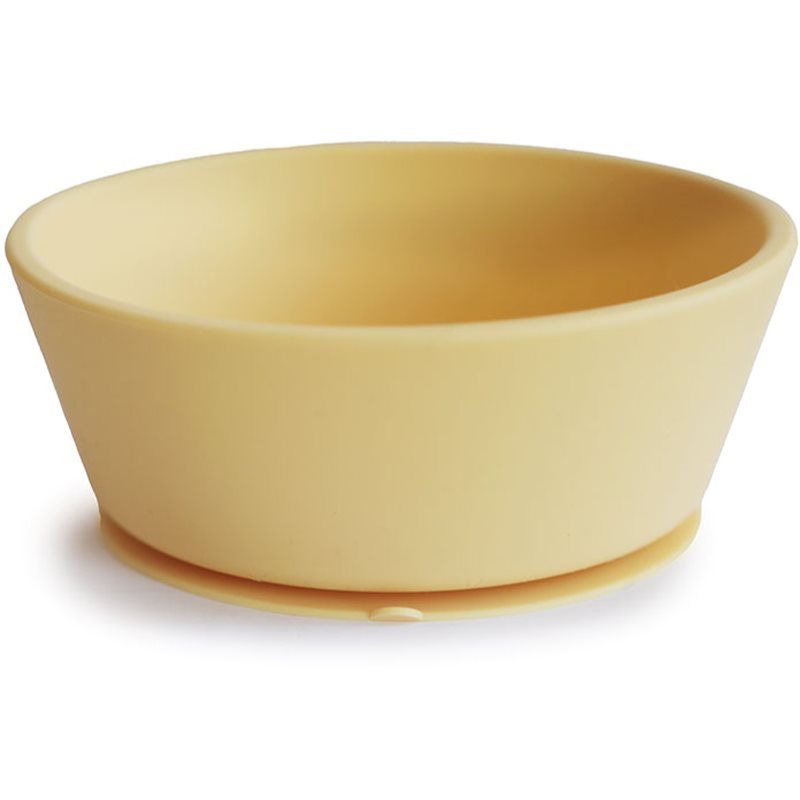 Mushie Silicone Suction Bowl silikonikulho varustettu imukupilla Daffodil 1 kpl