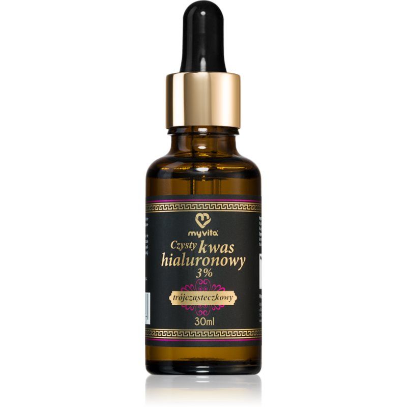 MyVita Hyaluronic acid 3% trimolecular seerumi kaikille ihotyypeille 30 ml