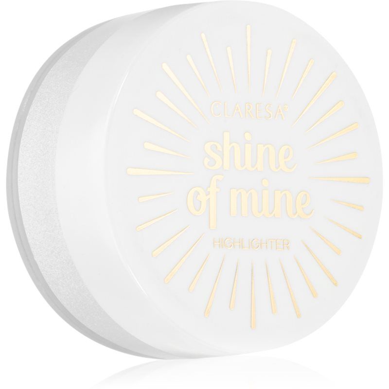 Claresa Feel The Pow(d)er! mattapinnan antava puuteri silmänympäryksiin sävy 01 White 6 g