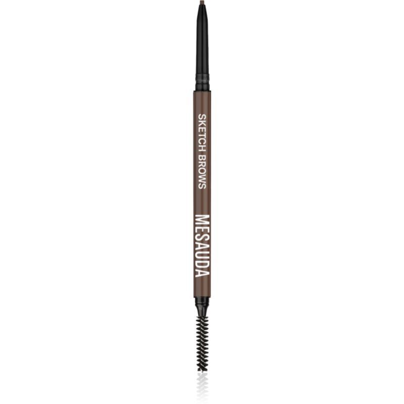 Mesauda Milano Sketch Brows automaattinen kulmakynä mukana harja sävy 103 Auburn 0,09 g