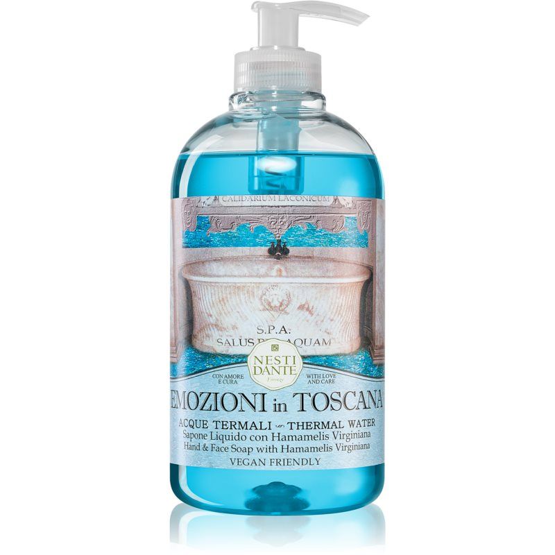 Nesti Dante Emozioni in Toscana Thermal Water nestemäinen käsisaippua 500 ml