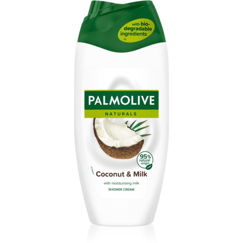 Palmolive Naturals Pampering Touch suihkumaito sisältää kookosta 250 ml