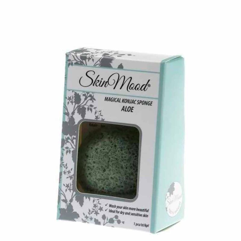 Outlet SkinMood Konjac Aloe kasvosieni kuivalle ja herkälle iholle