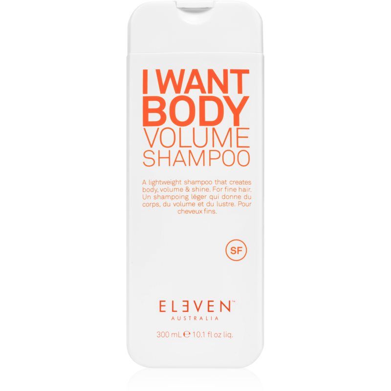 Eleven Australia I Want Body Volume Shampoo volyymishampoo kaikille hiustyypeille 300 ml